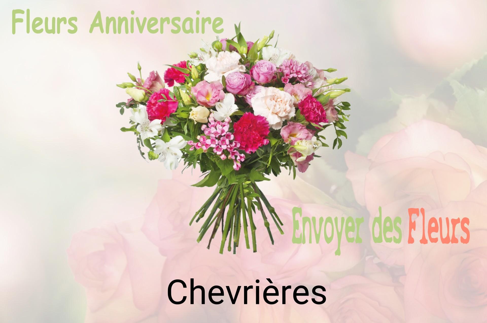 Bouquet de fleurs d’anniversaire livré à Chevrières